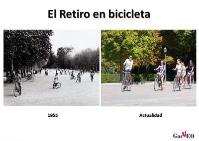 El Retiro en bicicleta pasado y presente GarVEO